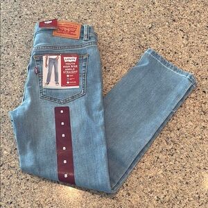Girls Size 8 Levi's High Rise Ankle Straight Jeans, NWT